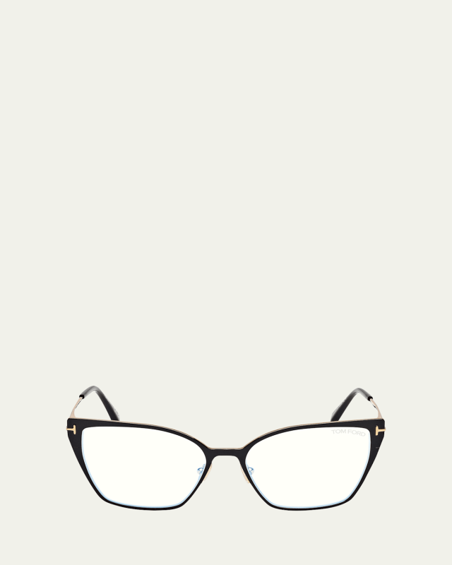 Butterfly Blue Block Optical Frames